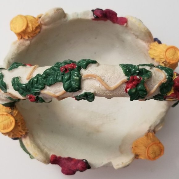 Three Hands Corp. Ceramic Decorative Basket - Picture 5 of 6